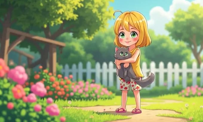 2d ai animation video, storytelling video, ai cartoon characters