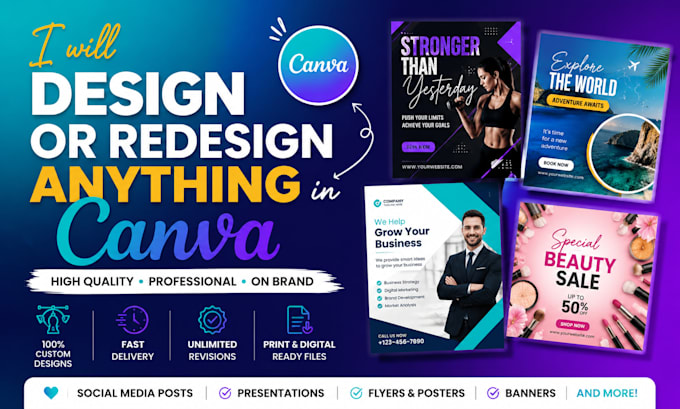 design or redesign anything in canva