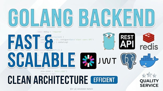 develop high performance restful api and backend in golang