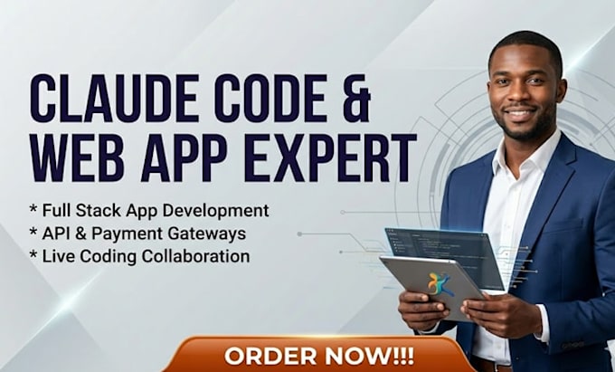 build full stack web apps with API and payment setup by claude code, claude ai