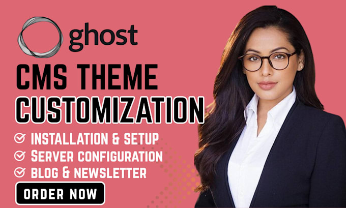 setup ghost cms website ghost blog ghost newsletter migrate ghost website