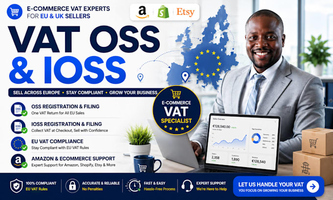 do vat oss registration, ioss registration for ecommerce and amazon vat