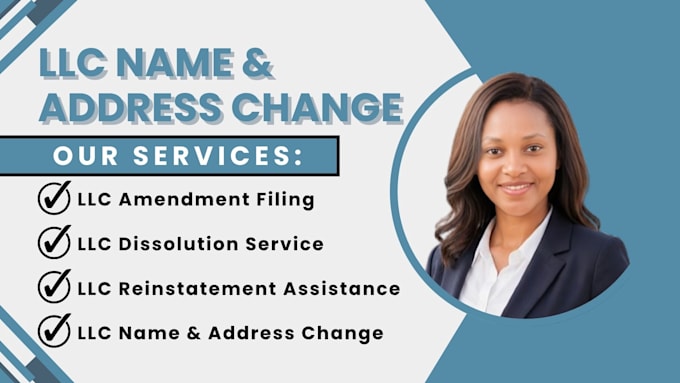 us llc amendment, wyoming llc dissolution llc reinstatement, name address change