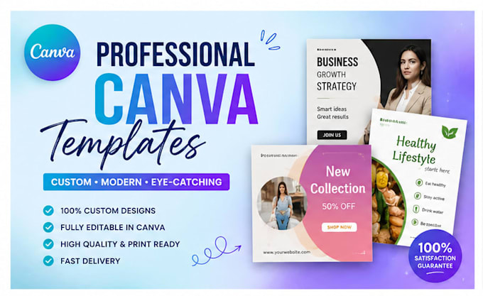 professional canva templates design