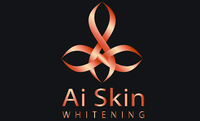 design professional super skin whitening logo