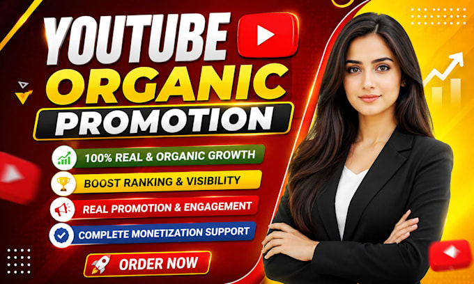 do complete youtube channel promotion for monetization