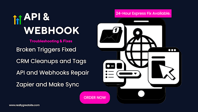 debug gohighlevel api data transfer and inbound webhooks