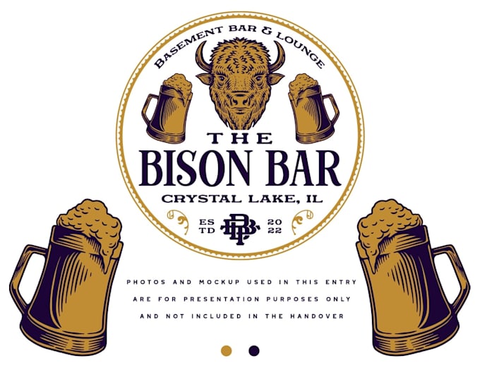 design an elegant lounge logo for premium venues