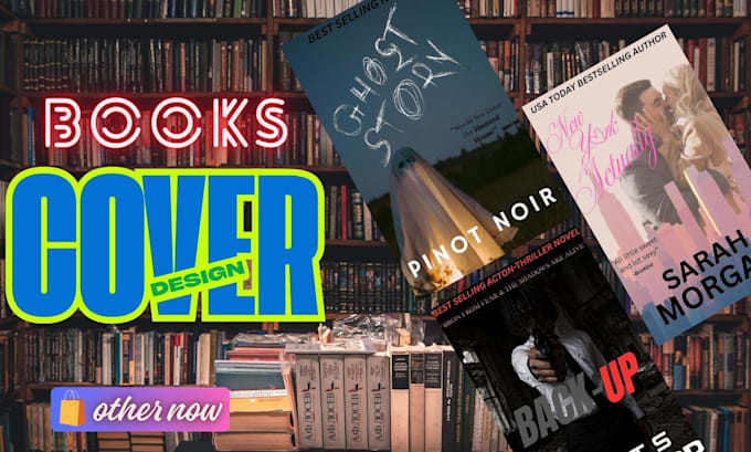 created design your book cover with helping a canva