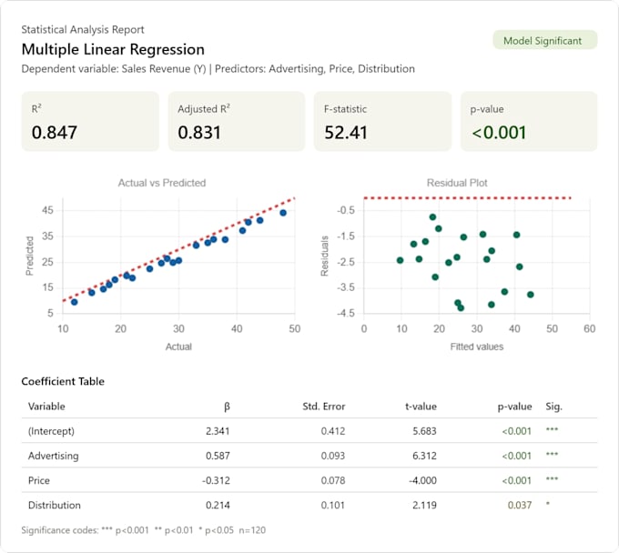 help statistical analysis and provide consultation