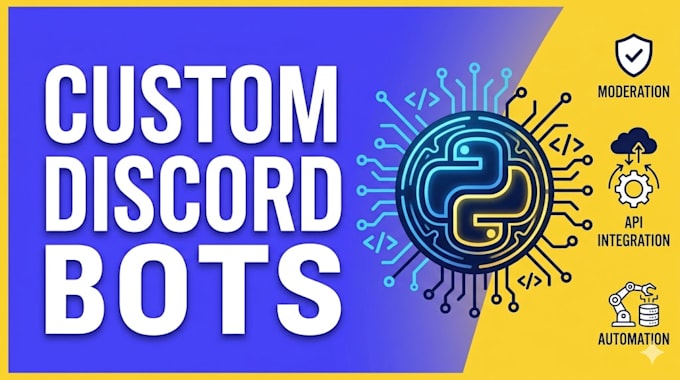develop a custom discord bot in python
