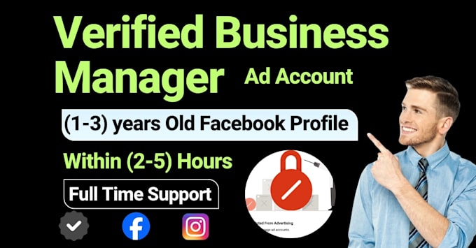 create and fix old facebook, business manager, ads account in few hour