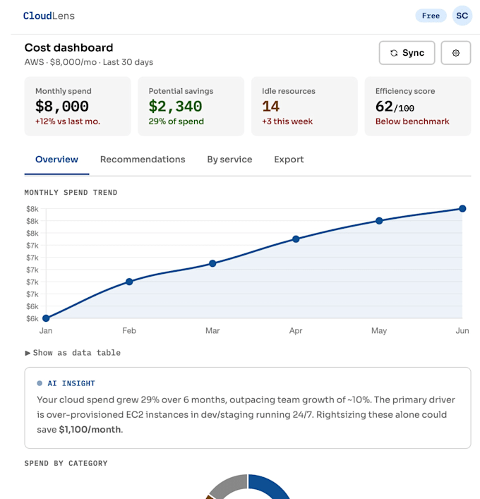 audit and optimize AWS cloud costs