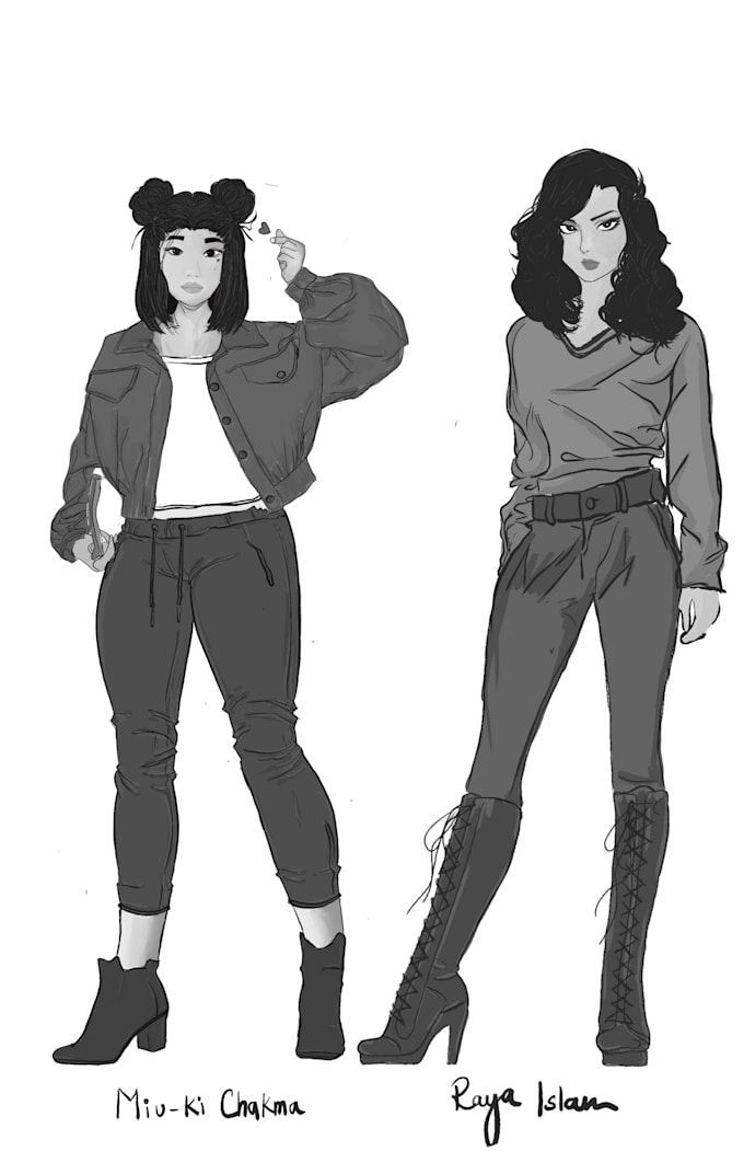 draw comic book and graphic novel illustrations