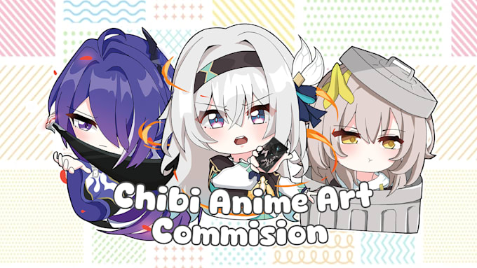 draw you a chibi anime illustration