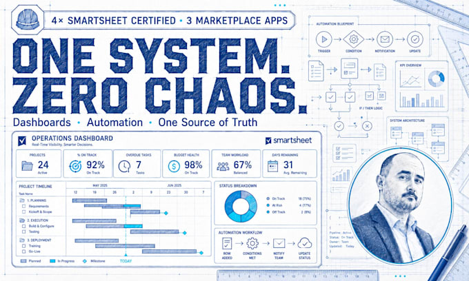 build a scalable smartsheet system with dashboards and automation