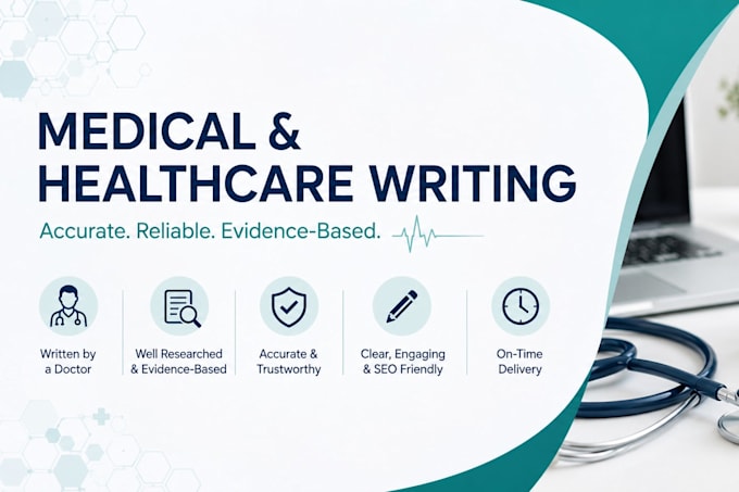 write healthcare and medical articles as a doctor