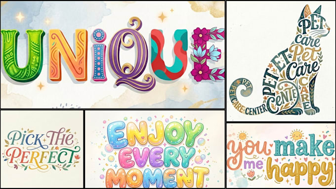 do modern typography and professional stamp