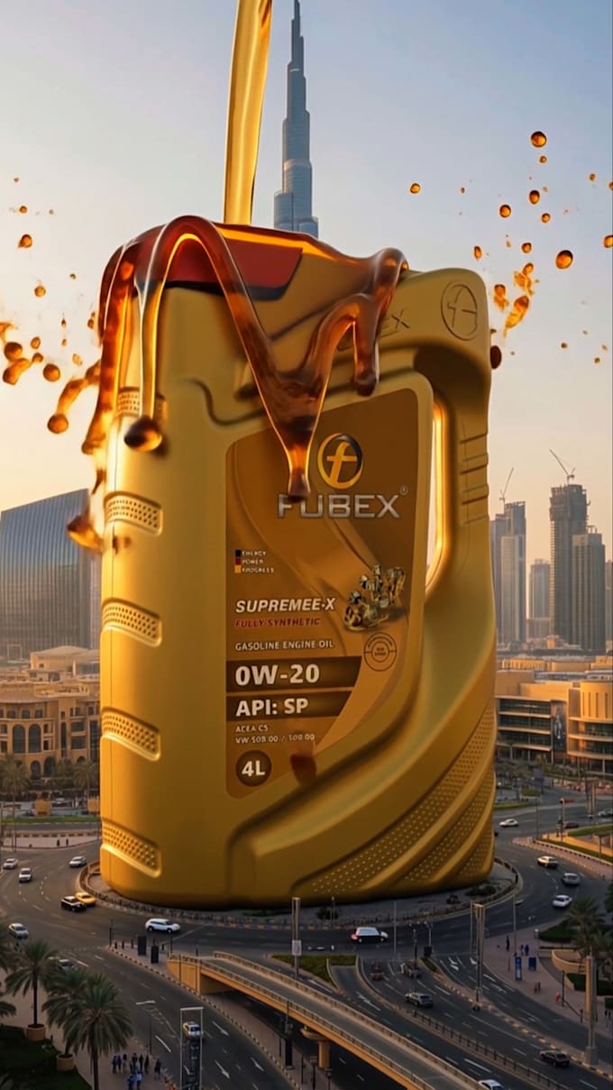 create a fooh cgi video ad that looks like real life