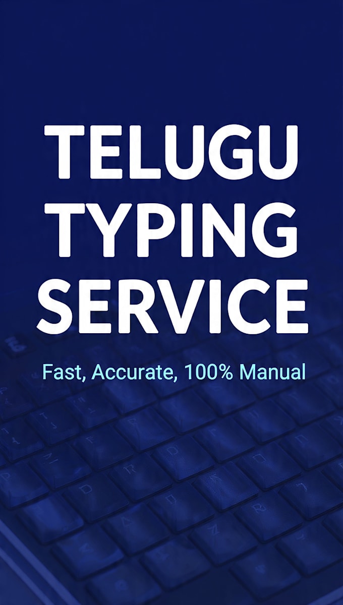 do fast telugu typing work and convert image to text