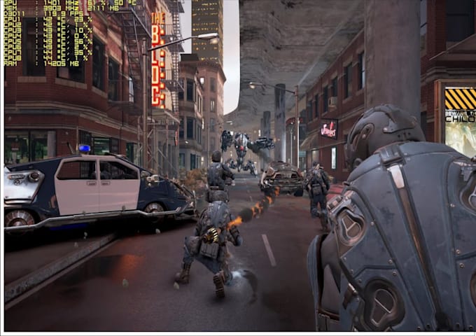 develop unreal engine game in vr xr ar in 3d 2d with multiplayer functions