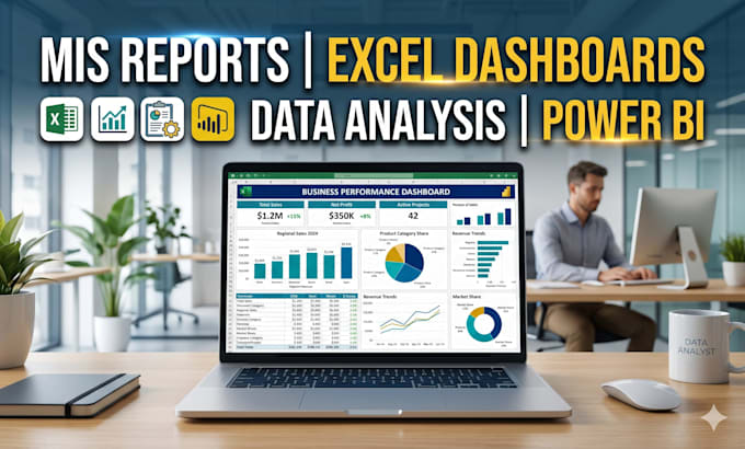 do data analysis, mis reporting, and excel automation