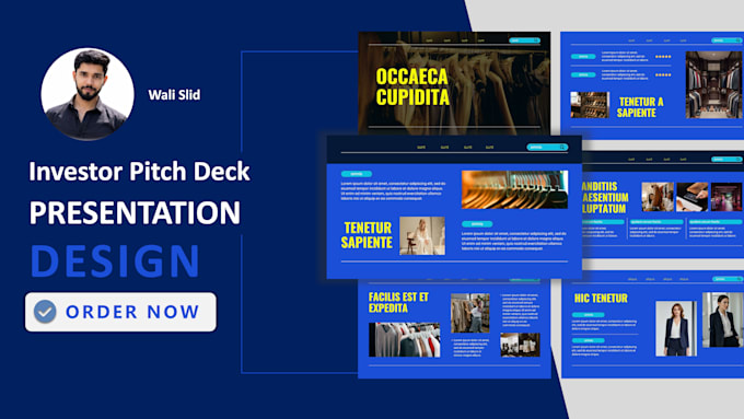 create powerpoint presentation slides and pitch decks