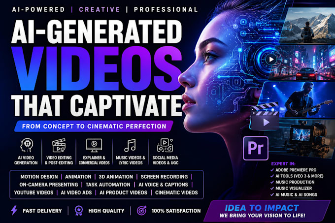 create stunning ai music visualizers and animations