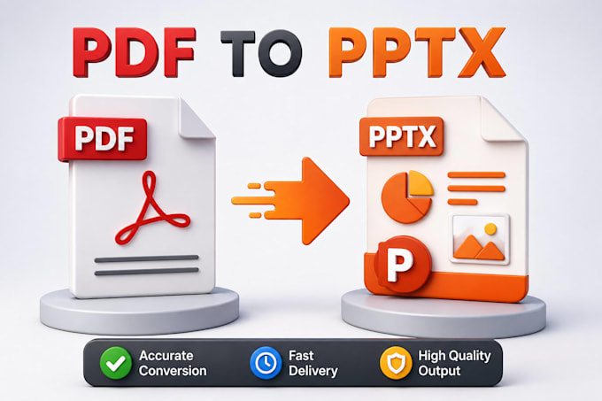convert PDF to powerpoint, word, or excel professionally
