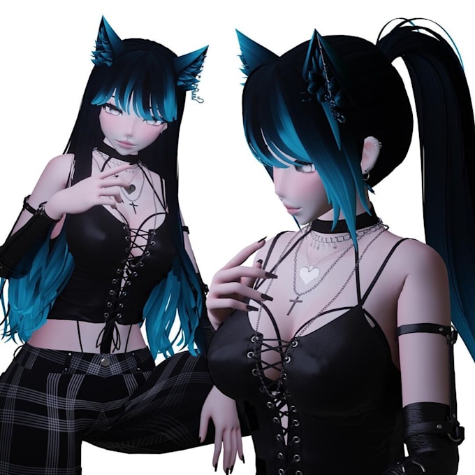 create realistic nsfw 3d characters and metahuman avatars for ue5 or unity