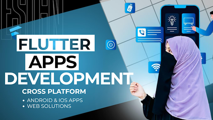 build a flutter ios and android mobile app with firebase