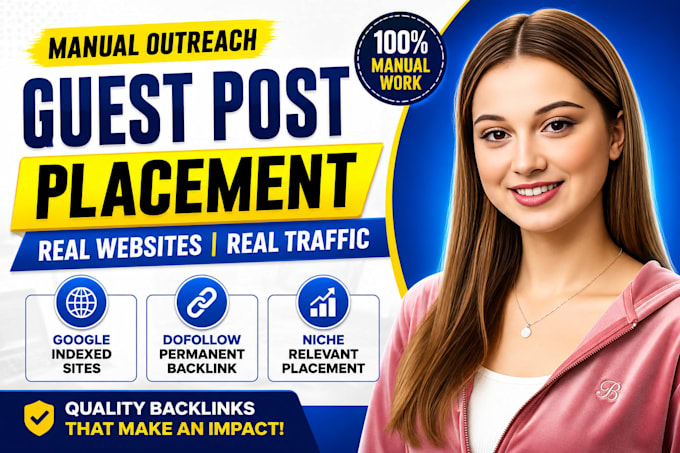 do guest post outreach and placement