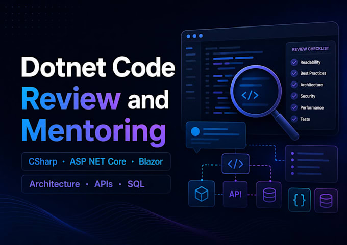review your dotnet code and mentor you on clean architecture