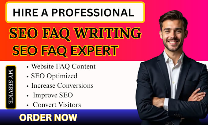 do seo faq, faq writing, faq page,website content, website faq content