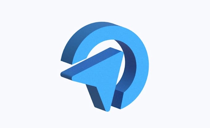 design a professional 3d logo with premium branding