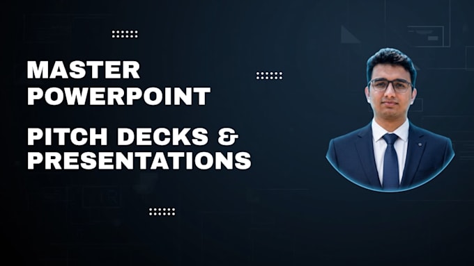 create a professional powerpoint presentation or pitch deck