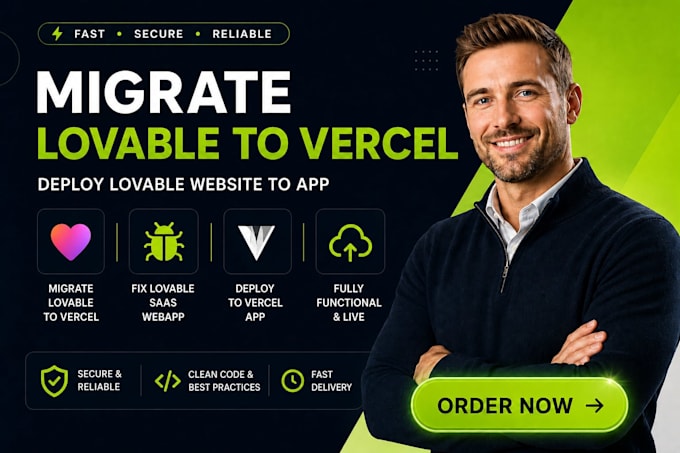 migrate lovable to vercel, deploy lovable website to app fix lovable saas webapp