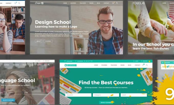 build wordpress membership website, lms website, online course website