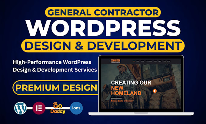 build general contractor website asphalt paving, sealcoating contractor website