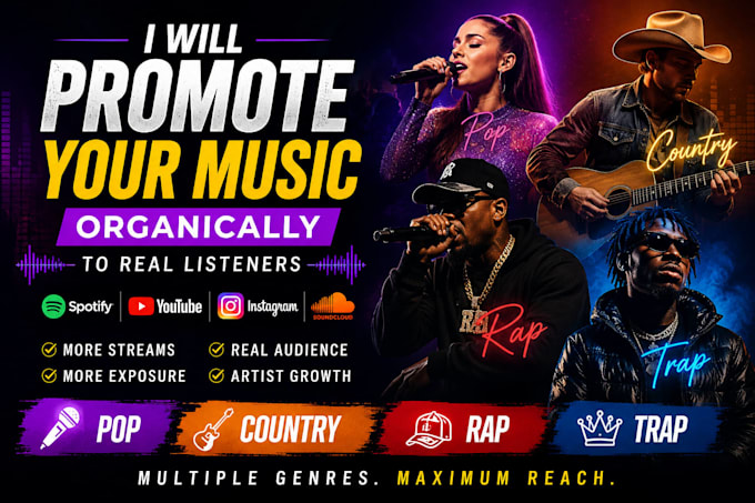 boost your music exposure across multiple genres
