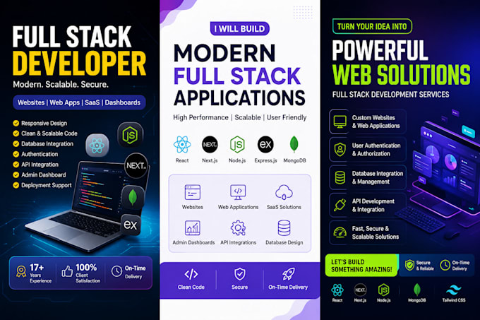 your full stack web and mobile developer react nodejs nextjs