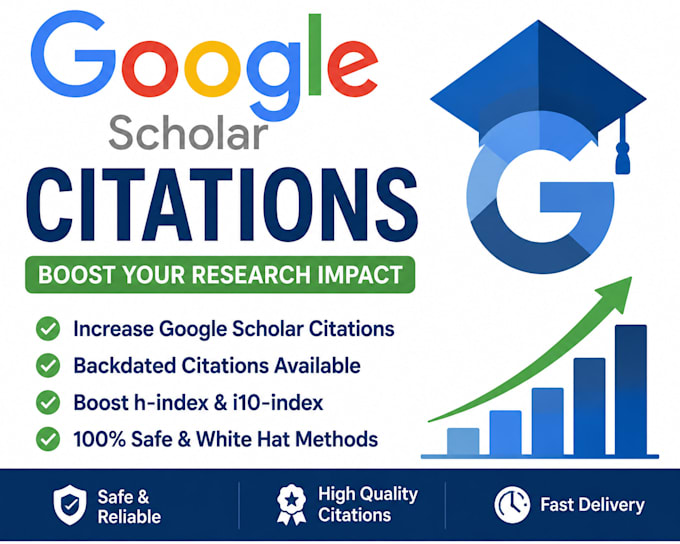 increase google scholar citations and backdate for h index boost