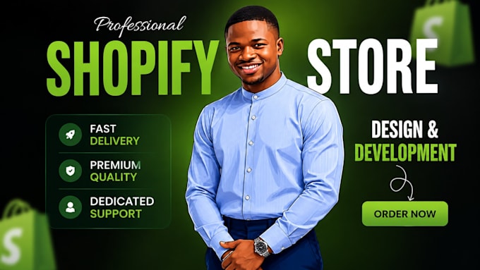handle your complete shopify store setup and web design