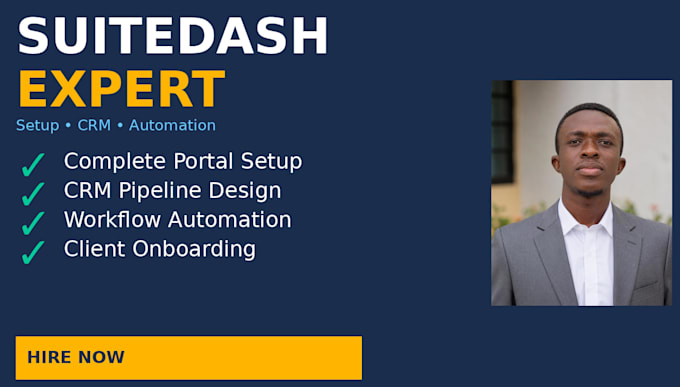 setup suitedash client portal suitedash CRM and workflow automation
