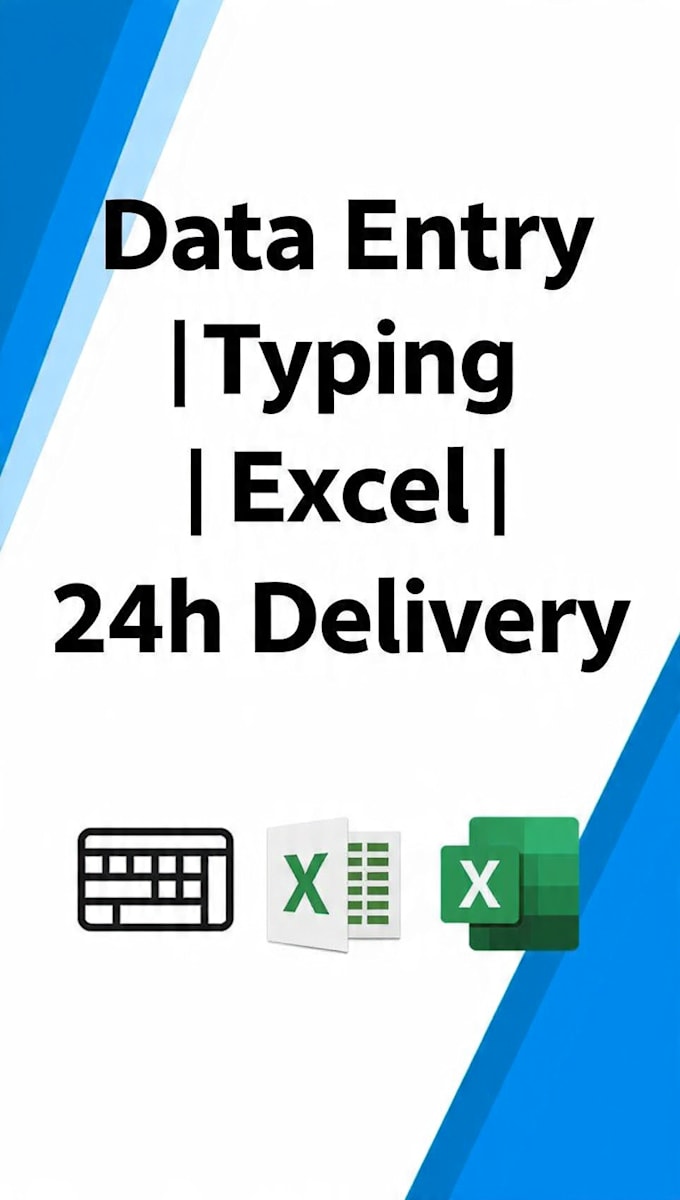 convert PDF to excel, word and do accurate data entry fast
