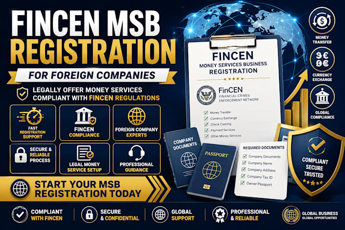 do msb registration with fincen for foreign company