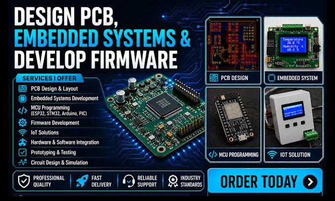 design custom plastic enclosures for pcb, iot and embedded electronics