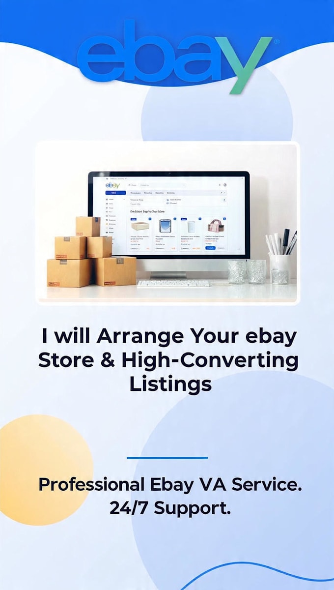 arrange your ebay store and create high converting listings