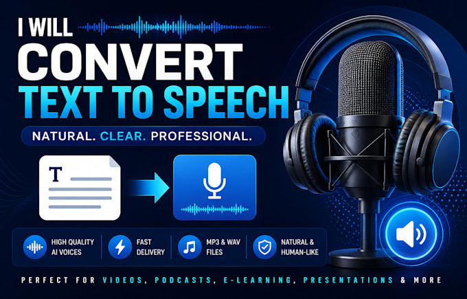 convert text to speech