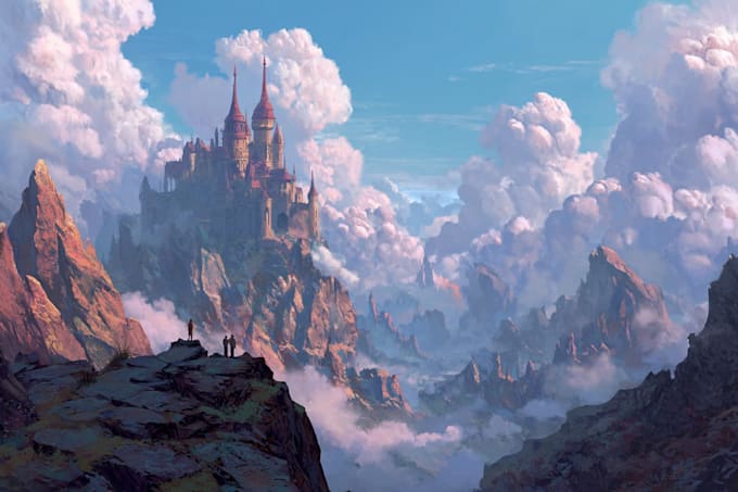 create concept art and illustration